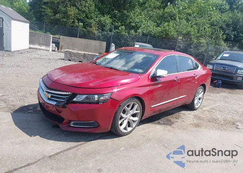 2014 Chevrolet Impala 2Lz z USA, uszkodzony, nr VIN 2G1155S39E9285670
